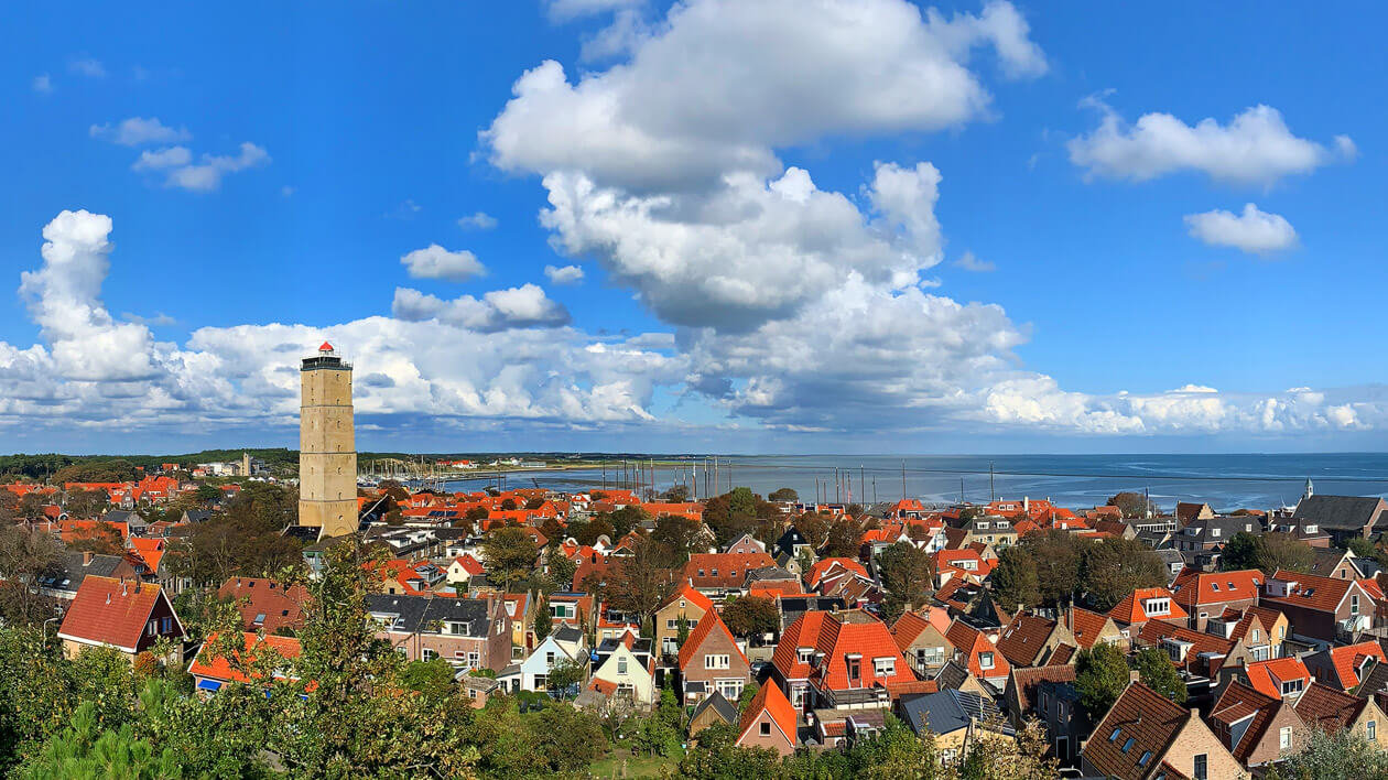Het dorp West Terschelling